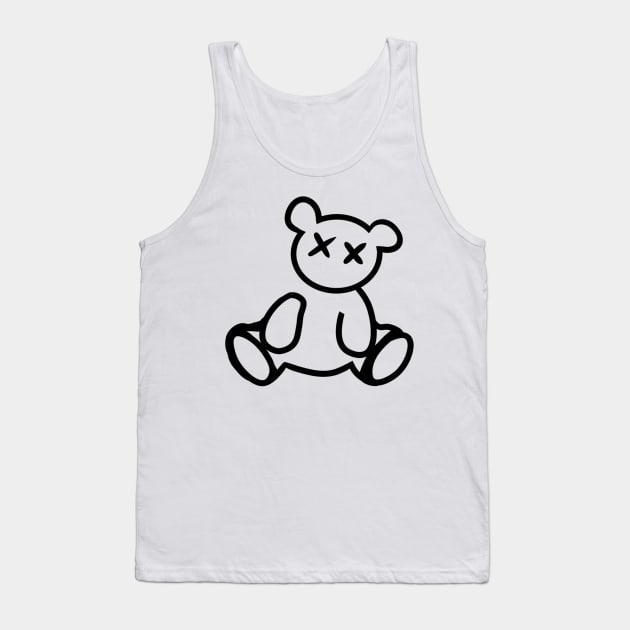 teddy bear voodoo Tank Top by saraholiveira06